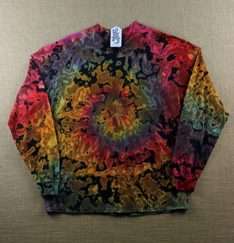Tie Dye Unisex Long Sleeve Tee Size XL #018