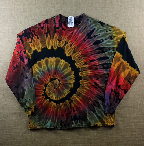 Tie Dye Unisex Long Sleeve Tee Size 2XL #022