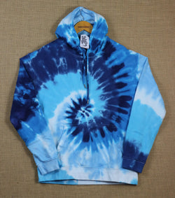 Tie Dyed Unisex Hoodie Size L #07