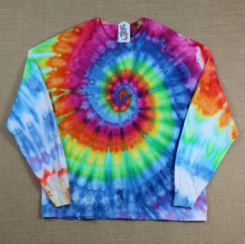 Tie Dye Unisex Long Sleeve Tee Size 2XL #019