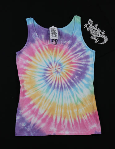 Tie Dye Women's Singlet (snug) Size L #012