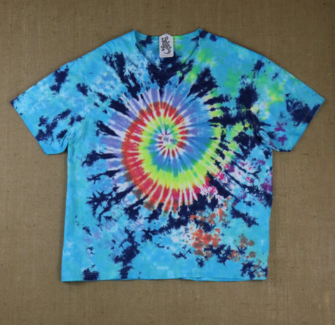 Tie Dye Unisex Tee Size 4XL #01