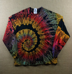 Tie Dye Unisex Long Sleeve Tee Size 2XL #022