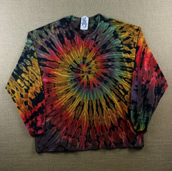 Tie Dye Unisex Long Sleeve Tee Size 3XL #06