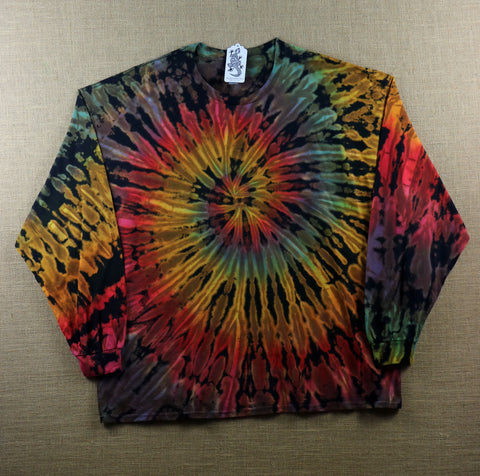 Tie Dye Unisex Long Sleeve Tee Size 3XL #06