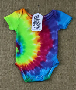 Tie Dye Baby Onesie Size 000 #010