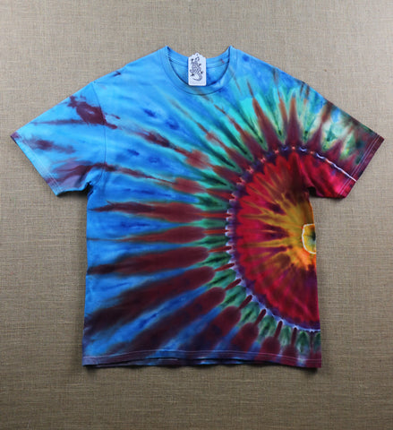 Tie Dye Unisex Tee Size XL #077