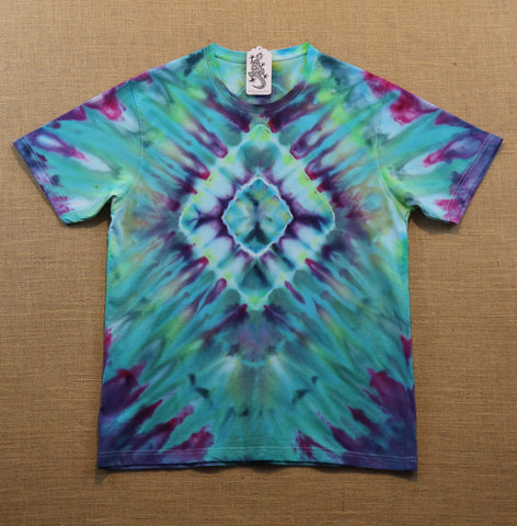 Tie Dye Unisex Tee Size Medium #069
