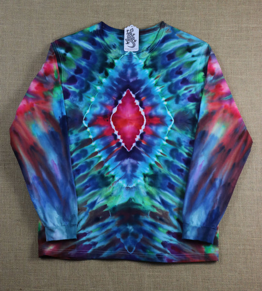 Tie Dye Unisex Long Sleeve Tee Size Medium #08