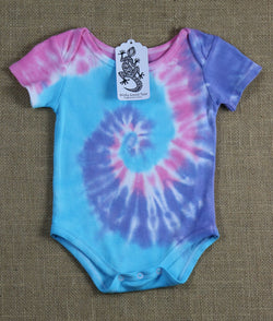 Tie Dye Baby Onesie Size 0 #010