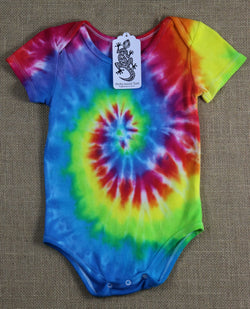 Tie Dye Baby Onesie Size 1.5 #011