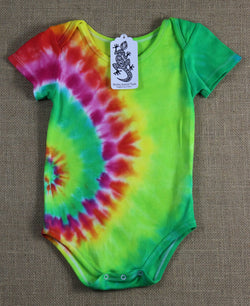 Tie Dye Baby Onesie Size 2 #02