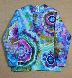 Tie Dye Unisex Long Sleeve Tee Size L #018