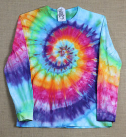 Tie Dye Unisex Long Sleeve Tee Size Small #08