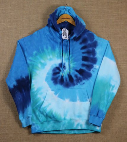 Tie Dyed Unisex Hoodie Size L #06