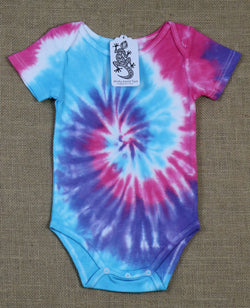Tie Dye Baby Onesie Size 1.5 #09