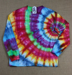 Tie Dye Unisex Long Sleeve Tee Size Small #09