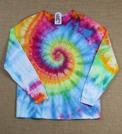 Tie Dye Unisex Long Sleeve Tee Size Medium #013