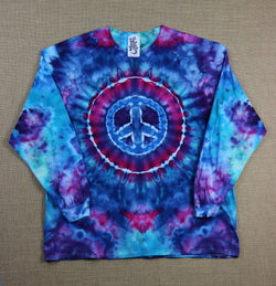 Tie Dye Unisex Long Sleeve Tee Size 3XL #05