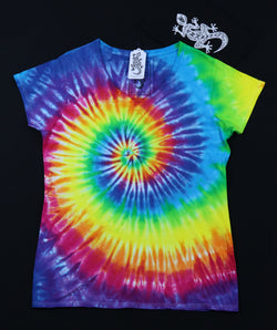 Tie Dye Women's V-Neck Size (Snug) 2XL #015