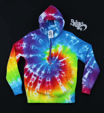 Tie Dyed Unisex Hoodie Size S #03