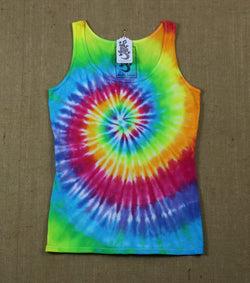 Tie Dye Women's Singlet (snug) Size L #013