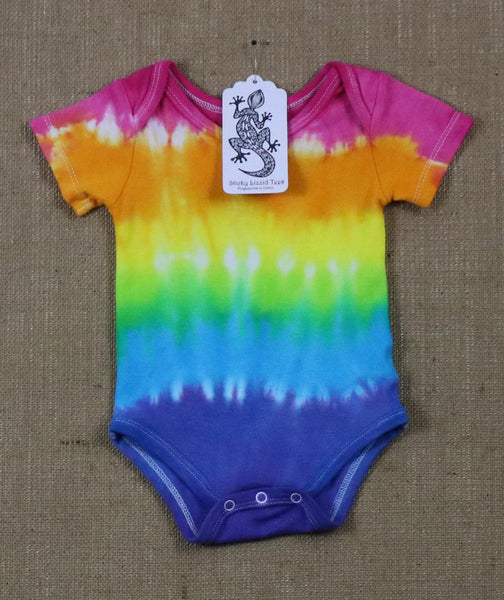 Tie Dye Baby Onesie Size 00  #018