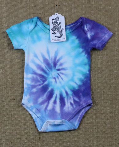 Tie dye baby onesie store