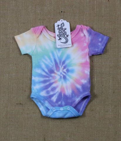 Tie Dye Baby Onesie Size NB #08