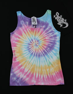 Tie Dye Women's Singlet (snug) Size L #012