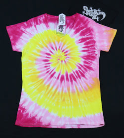 Tie Dye Women's V-Neck (Snug) Size 3XL #08