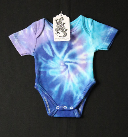 Tie Dye Baby Onesie Size Tiny Baby #01